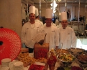 Executive Chef Helbert With Sous Chef Javier and Chef Jorge