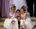 Pretty and Patient Flower girls and ringbearer