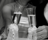 The Reidel Wedding Champagne Toast