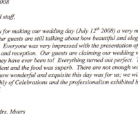 Thank You From a Bride and Groom