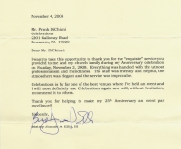 Thank You Note - 4 NOV 2008